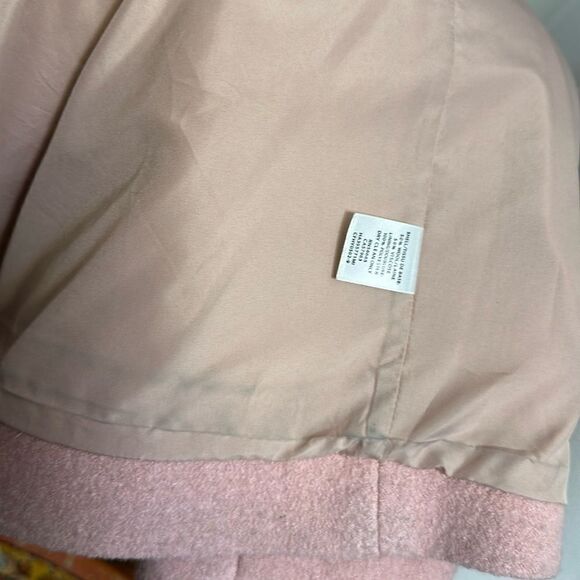 EDGY HALOGEN MOTO JACKET BOILED WOOL BLEND LINED POCKETS CLASSIC OVERSIZE FIT XS - Picture 17 of 17